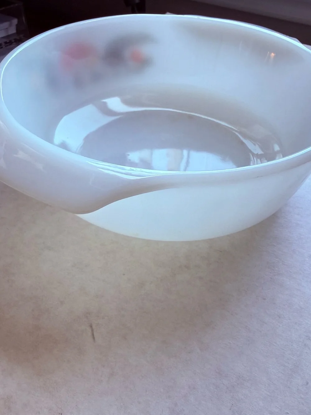 Anchor Hocking Fire King Rare Merry Mushroom 1 QT Casserole Dish (436)